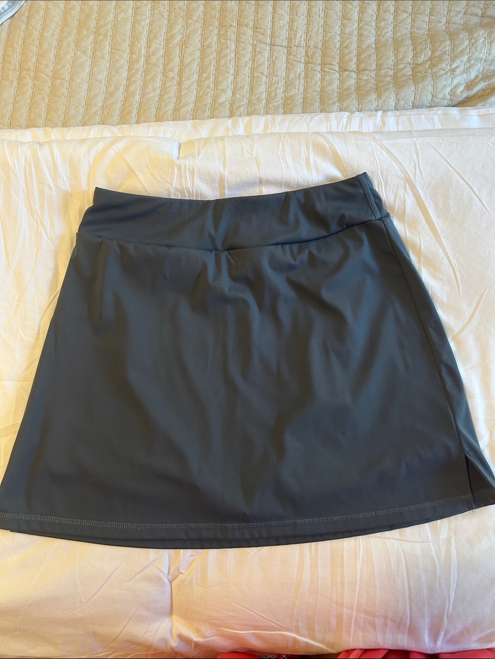Classic Black A-Line Women's golf or tennis Skirt
